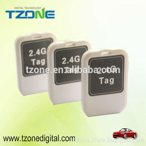 Hot sale cheap small size handheld RFID 2.4G Active Tag TZ-Tag02